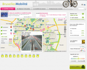 Portail Bruxelles Mobilité description